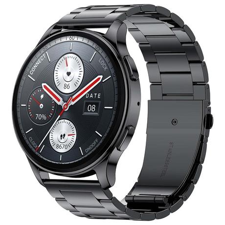Amazfit Pop 3R Smartwatch, cm inch) Round AMOLED Display,  Bluetooth Calling, Upto 12 Days Battery, 24H SpO2, Heart Rate Stress  Monitor,