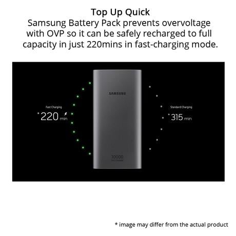 Buy Samsung 10000 mAh Power Bank, Silver EB-P1100BSNGIN at Best