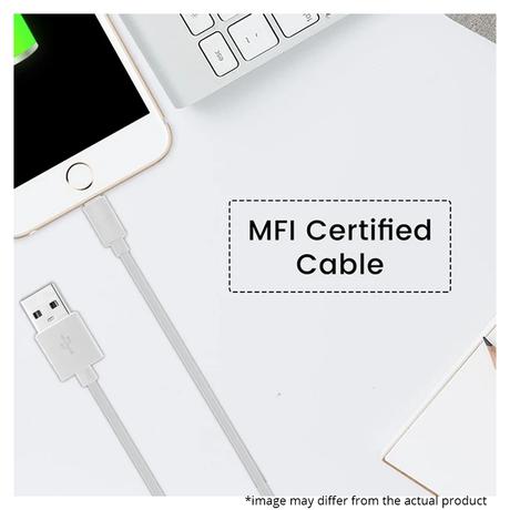 Buy Ambrane AMC-11 m USB-A to Lightning MFI Certified Fast