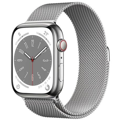 Silver Iphone Watch Series Stainless Steel Apple Watch Series GPS