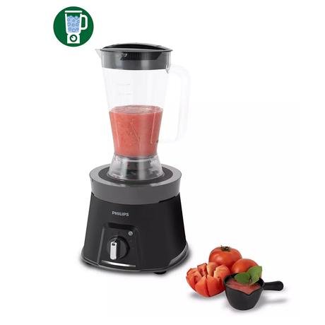 Philips HL7580/00 Viva Collection, 600 Waatts, 4Jars, Juicer Mixer Grinder,  Dishwasher Safe, Higher Torque Density Motor, Carbon Black/Cashmere Grey
