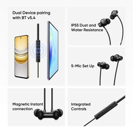 Neckband Realme Pro Bluetooth Earphones Buy Realme Buds Wireless