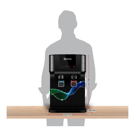 A.O. Smith ProPlanet P6, 9 Litres + 0.8 Litres (Steel Hot Tank), 60 Watt, RO + SCMT, Water Purifier, Advance Recovery Technology, 8 Purification Stages, Black-4