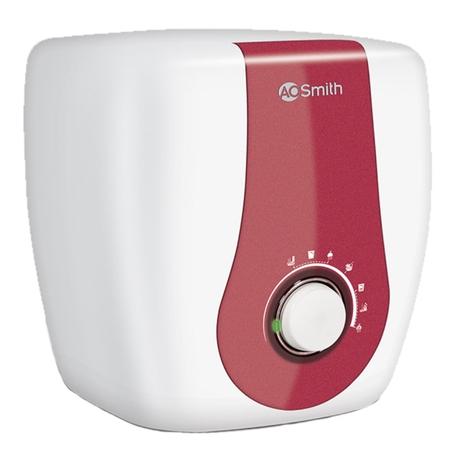 A.O. SMITH 6 Litres Storage Water Heater with Smart Modes, Blue Diamond Glass Lined Tank, XPRESS, White-1