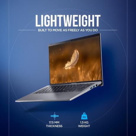 Acer Aspire Go 14 AG14-71M NX.JF5SI.001 Standard Laptop (Intel Ultra 5 processor 125H/16 GB/512 GB /Intel ARC Graphics/Windows 11 Home/WUXGA), 35.56 cm - 14 inch, Steel Gray-5