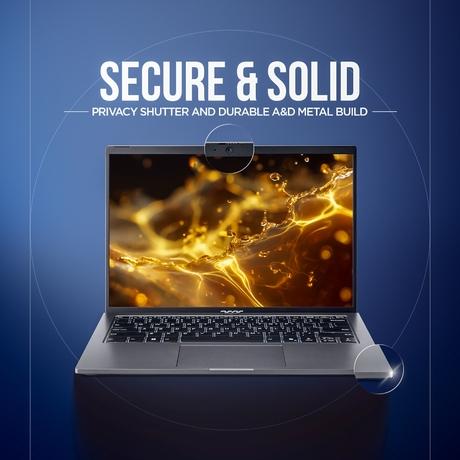 Acer Aspire Go 14 AG14-71M NX.JF5SI.001 Standard Laptop (Intel Ultra 5 processor 125H/16 GB/512 GB /Intel ARC Graphics/Windows 11 Home/WUXGA), 35.56 cm - 14 inch, Steel Gray-8