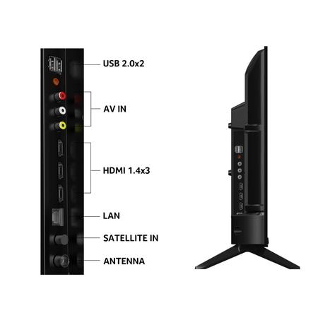 Acer 80.01 cm (32 inch) Ultra I Series HD Smart LED Google TV with Android 14 (Black), AR32HDGGU2841BD-5