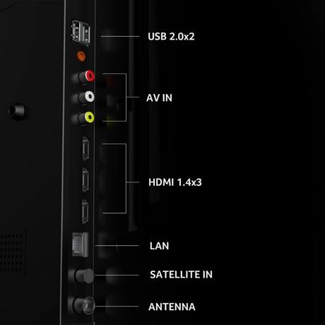 Acer 80.01 cm (32 inch) Ultra V Series HD Smart QLED Google TV with Android 14 (Black), AR32QDVGU2841BD-6