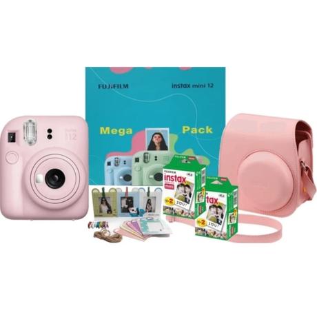 Fujifilm Mini 12 Mega Instant Camera with Kit, Pink