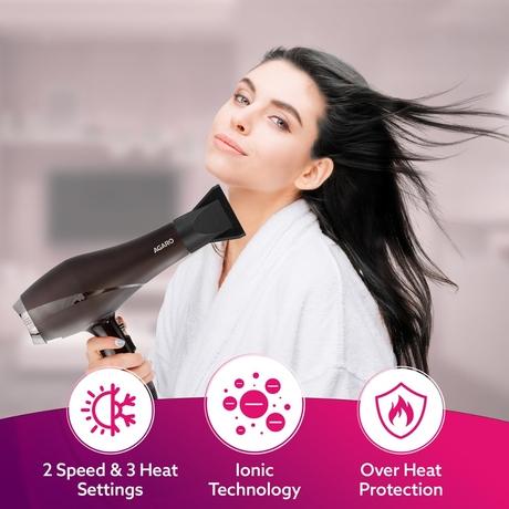 Agaro HD1120 2000 W Hair Dryer-2