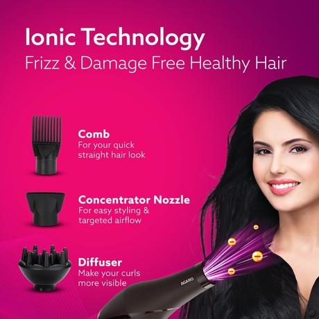 Agaro HD1120 2000 W Hair Dryer-5