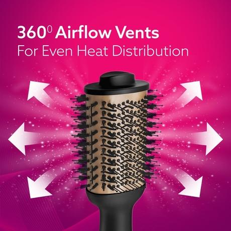 Agaro HV2179 Volumizer Hair Dryer, Rose Gold & Black-2