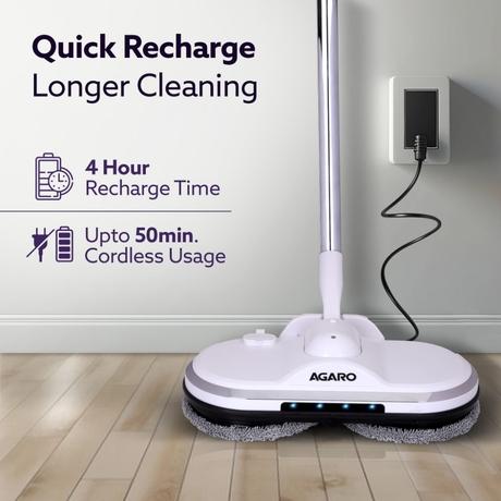 AGARO Regency Electric Spin Mop for Floor Cleaning, Floor Mopping, Hardwood, Tile & Laminate Floors, Home, Kitchen & Office use-2