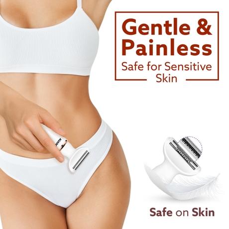 Agaro Female Multi Trimmer / Facial Hair Removal Machine 3117, White-9