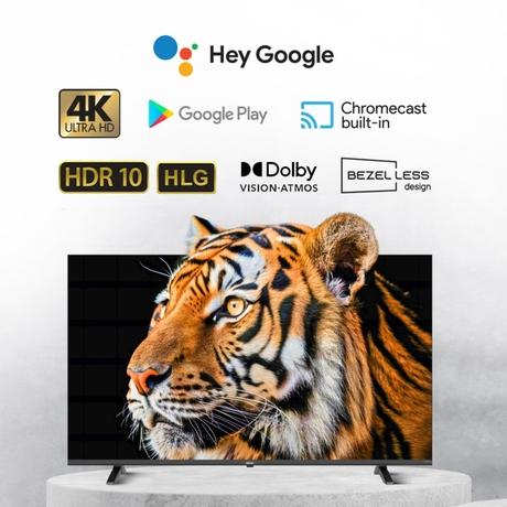 Buy AKAI 165 cm (65 Inch) Bezel-Less 4K UHD Smart QLED Google TV
