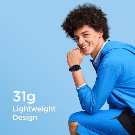 Amazfit Bip U Pro Smartwatch, 1.43 Large HD Display with Built-in Alexa, Built-in GPS, 9-Day Battery Life, Fitness Tracker, Blood Oxygen, Heart Rate, Menstrual Cycle Tracker, Sleep, Stress Monitor, 60+ Sports Modes, (Black)-8
