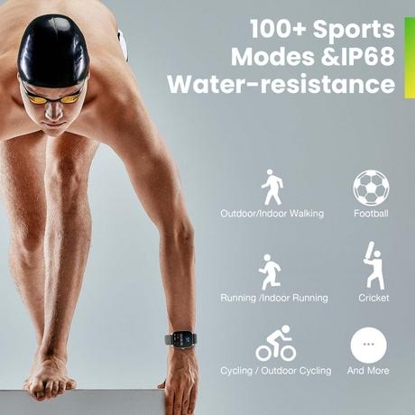 Amazfit Pop 3S Smartwatch, 4.97 cm (1.96 inch) Ultra-Large AMOLED Display, Bluetooth Calling, Upto 12 Days Battery, 24H SpO2, Heart Rate & Stress Monitor, AI Voice Assistant, Metallic Design (Metallic Silver)-3