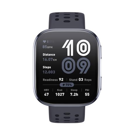 Amazfit Bip 6 Smart Watch 46 mm, 14 Day Battery, 5 cm (1.97 inch) AMOLED Display, 5 ATM Water-Resistance, GPS & Free Maps, AI, Bluetooth Call & Text, Health, Fitness & Sleep Tracker, 140+ Workout Modes, Black-3