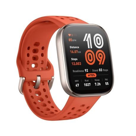 Amazfit BIP 6 Smartwatch, Red-1