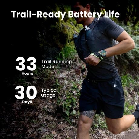 Amazfit Cheetah 2 Ultra 47 mm GPS Smartwatch, 3.81 cm (1.5 inch) AMOLED Sapphire Glass, Ti Case, 30-Day Battery, Offline Maps, 5 ATM, Flashlight, 64 GB, 180+ Sports & HYROX Fitness Tracker for Android & iPhone-2