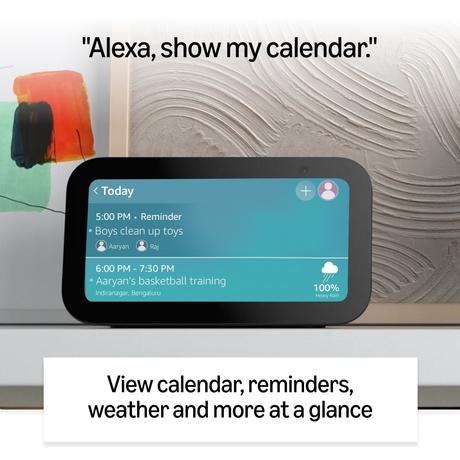 Amazon Echo Show 5 (Latest Model), Smart Display with Alexa (Cloud Blue)-7