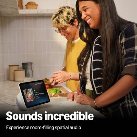 Amazon Echo Show 8 (Newest Model), Vibrant 22.09 cm (8.7 inch) HD Display with Spatial Audio & Alexa, New Sleek Design, Smart Home Controls, 2x bass Speaker, 13 MP Camera, Bluetooth (Graphite)-7