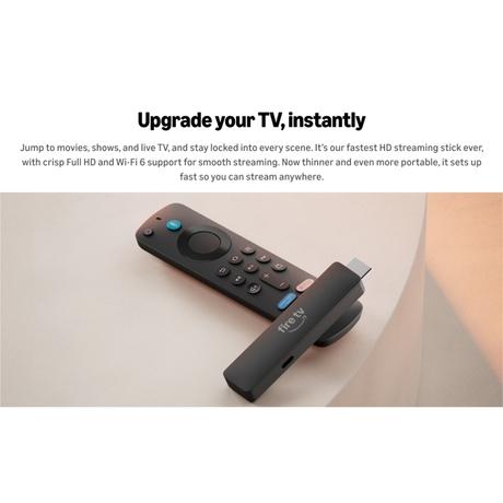 Amazon Fire TV Stick HD (newest model) 2026 with fastest HD stick, 1,500+ apps, Alexa Voice Remote & directly powered by your TV (Black)-8