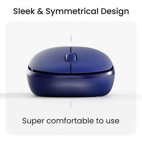 Ambrane SliQ-2 Wireless Mouse, Navy Blue-6