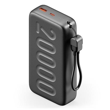 Ambrane Stylo N20 22.5 Watt 20000 mAh Power Bank, Black-1