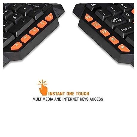 Amkette Xcite Pro Wired Keyboard with Mouse Combo-2