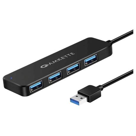 Amkette Superspeed 4 Port USB Hub-0
