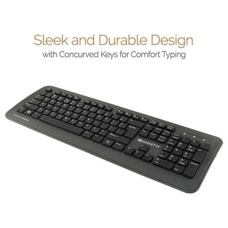 Amkette Wi-Key Plus Wireless Keyboard with Mouse Combo-1