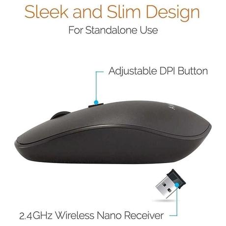 Amkette Wi-Key Plus Wireless Keyboard with Mouse Combo-4