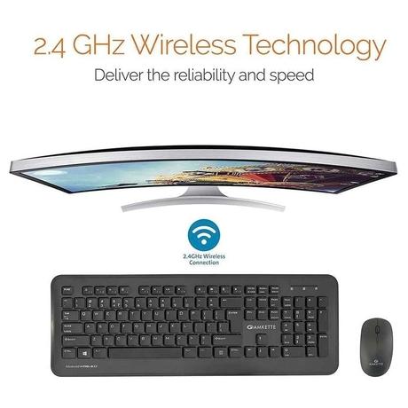 Amkette Wi-Key Plus Wireless Keyboard with Mouse Combo-6