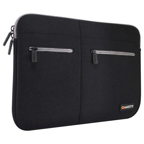 Amkette Neo Case Laptop Sleeve for 38.1 cm (15 inch) Laptop, Black-0