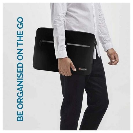 Amkette Neo Case Laptop Sleeve for 38.1 cm (15 inch) Laptop, Black-4