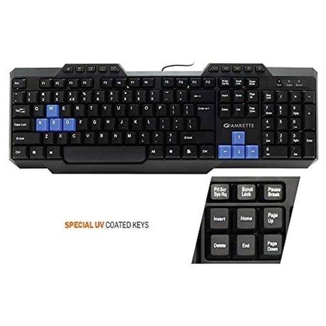 Amkette Xcite Pro Wired Keyboard and Mouse Combo-5
