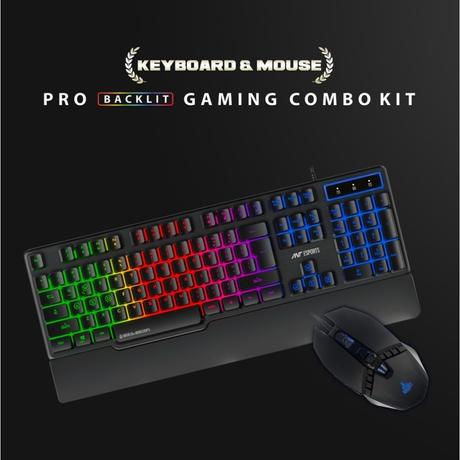 Ant Esports KM500W Gaming Backlit Keyboard Mouse Combo-1
