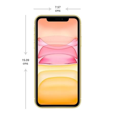 Buy Apple iPhone 11 128 GB, Yellow (without Earpods and Adapter