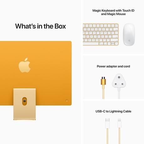 Buy Apple iMac 60.96 cm (24-inch) All-In-One Desktop (8-core Apple