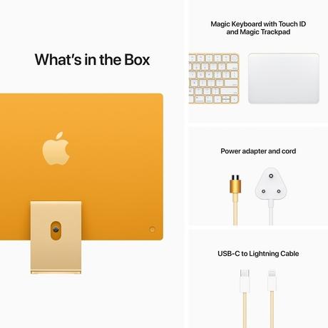 Buy Apple iMac 60.96 cm (24-inch) All-In-One Desktop (8-core Apple