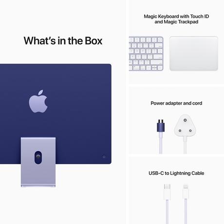 Buy Apple iMac 60.96 cm (24-inch) All-In-One Desktop (8-core Apple