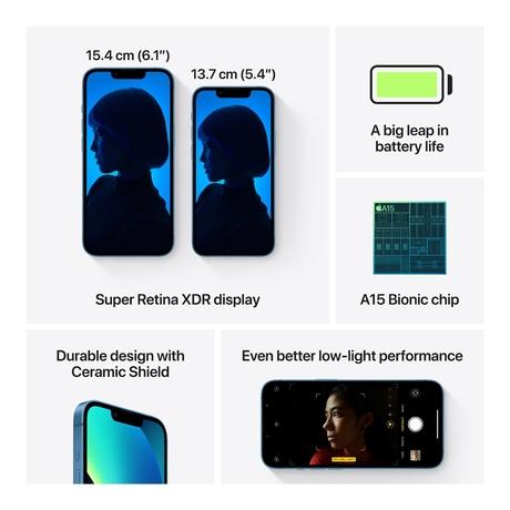Apple iPhone 13 128 GB, Blue-2
