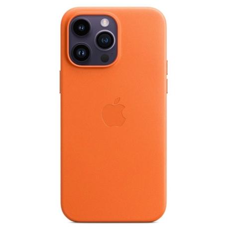 Apple iPhone 14 Pro Max (オレンジ) Buy Apple iPhone 14 Pro Max Leather Case with MagSafe - Orange at