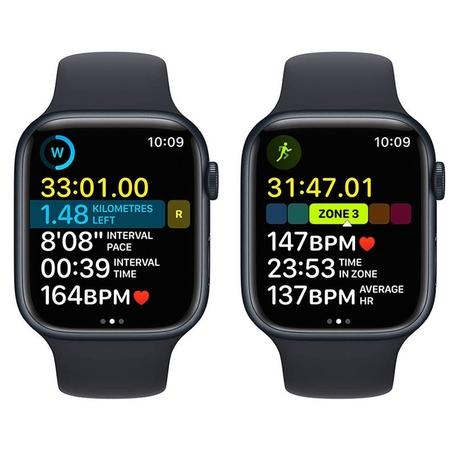 Buy Apple Watch Series 8 GPS + Cellular 45mm Midnight Aluminium