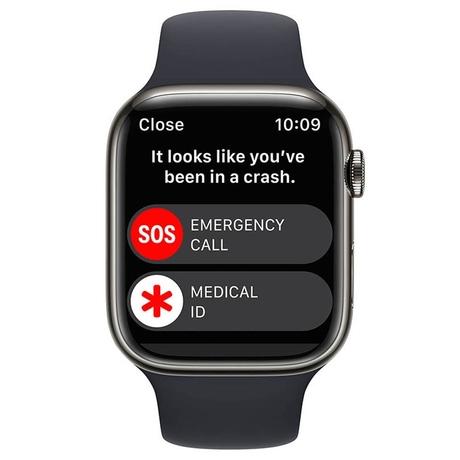 Buy Apple Watch Series 8 GPS + Cellular 45mm Graphite Stainless