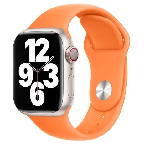 Apple Watch 45 mm Sport Band, Bright Orange MR2R3ZM/A-1