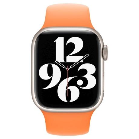 Apple Watch 45 mm Sport Band, Bright Orange MR2R3ZM/A-2