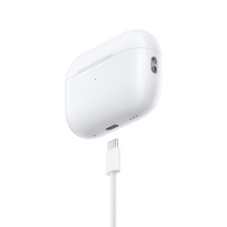 Apple Airpods Pro (2nd Gen-USB-C type) with MagSafe Charging Case True Wireless, with Active Noise Cancellation, Touch control, IP54 Dust, Sweat and water resistant, Bluetooth v5.3, Upto 30 hrs of playtime, White-7