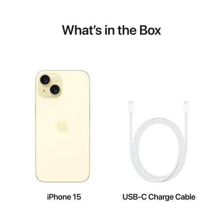 Apple iPhone 15 128GB Yellow-9